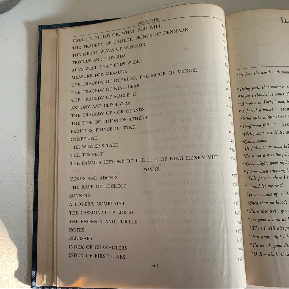 ❤️1936 The Complete Works of Shakespeare ❤️Vintage - Picture 12 of 14